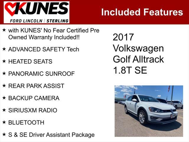 used 2017 Volkswagen Golf Alltrack car, priced at $14,986