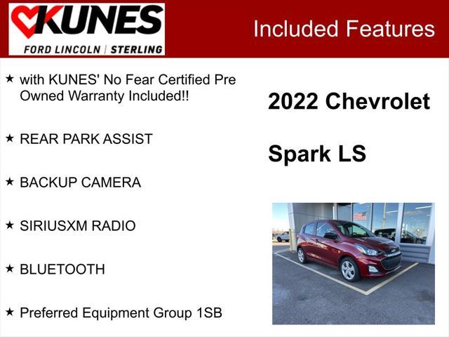 used 2022 Chevrolet Spark car, priced at $14,386