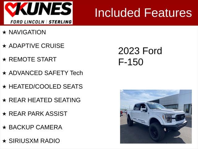 new 2023 Ford F-150 car, priced at $89,575