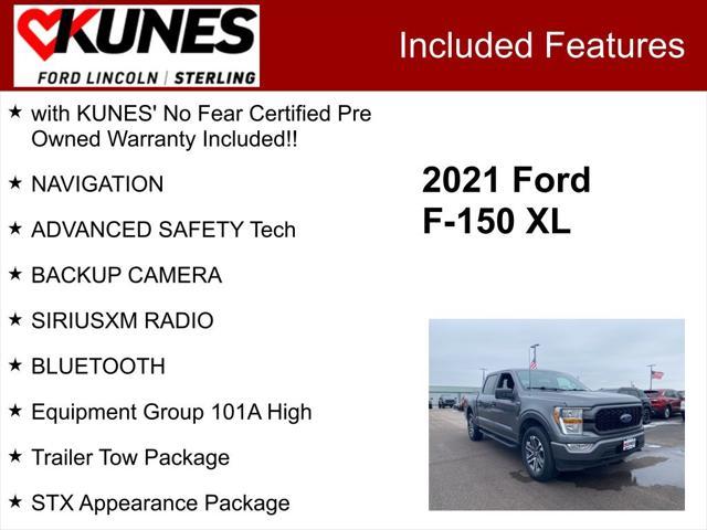 used 2021 Ford F-150 car, priced at $32,679