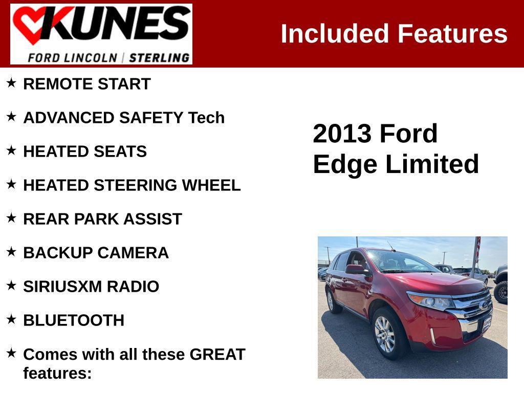 used 2013 Ford Edge car, priced at $7,895