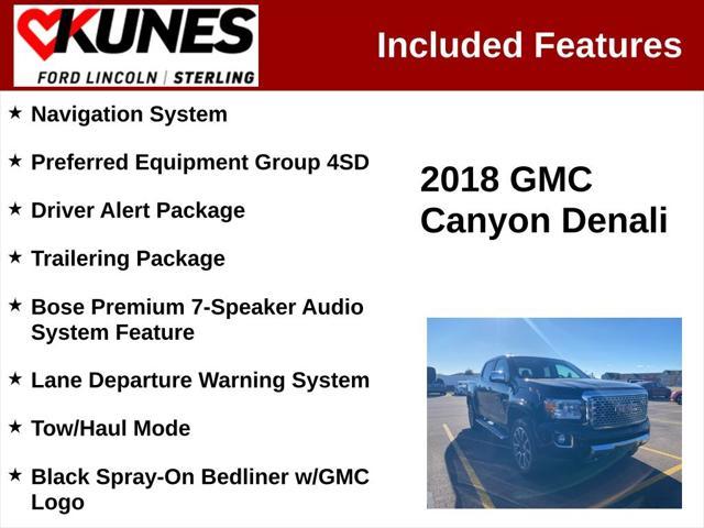 used 2018 GMC Canyon car, priced at $25,995