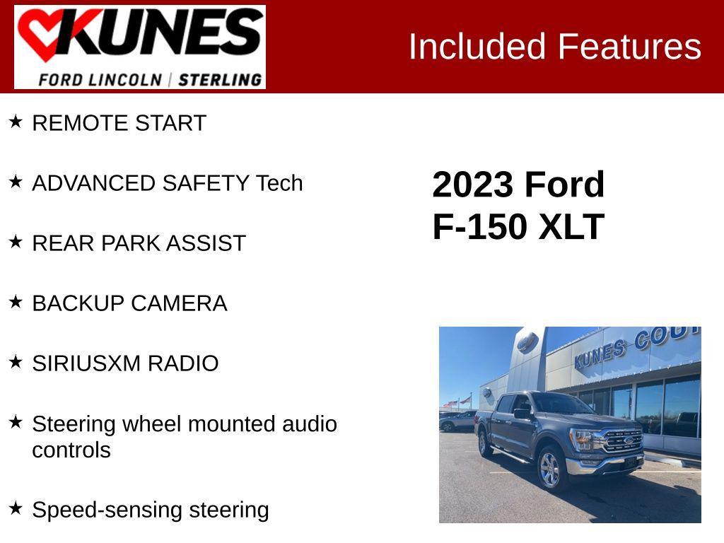 used 2023 Ford F-150 car, priced at $42,365