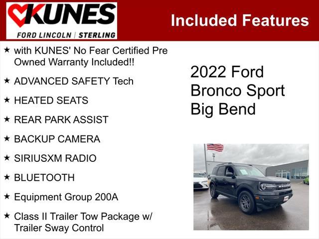 used 2022 Ford Bronco Sport car, priced at $25,469