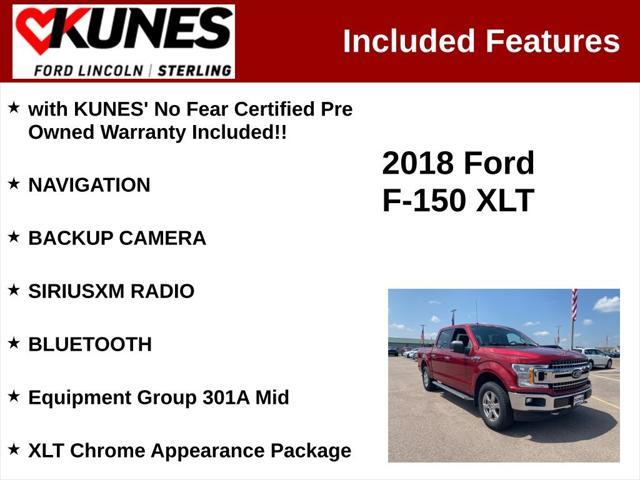 used 2018 Ford F-150 car, priced at $23,335
