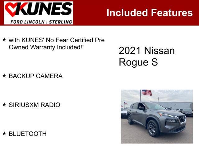 used 2021 Nissan Rogue car, priced at $17,995