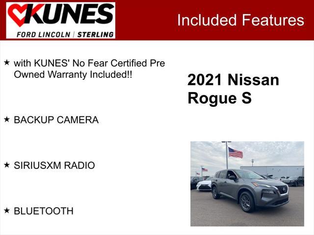 used 2021 Nissan Rogue car, priced at $18,995