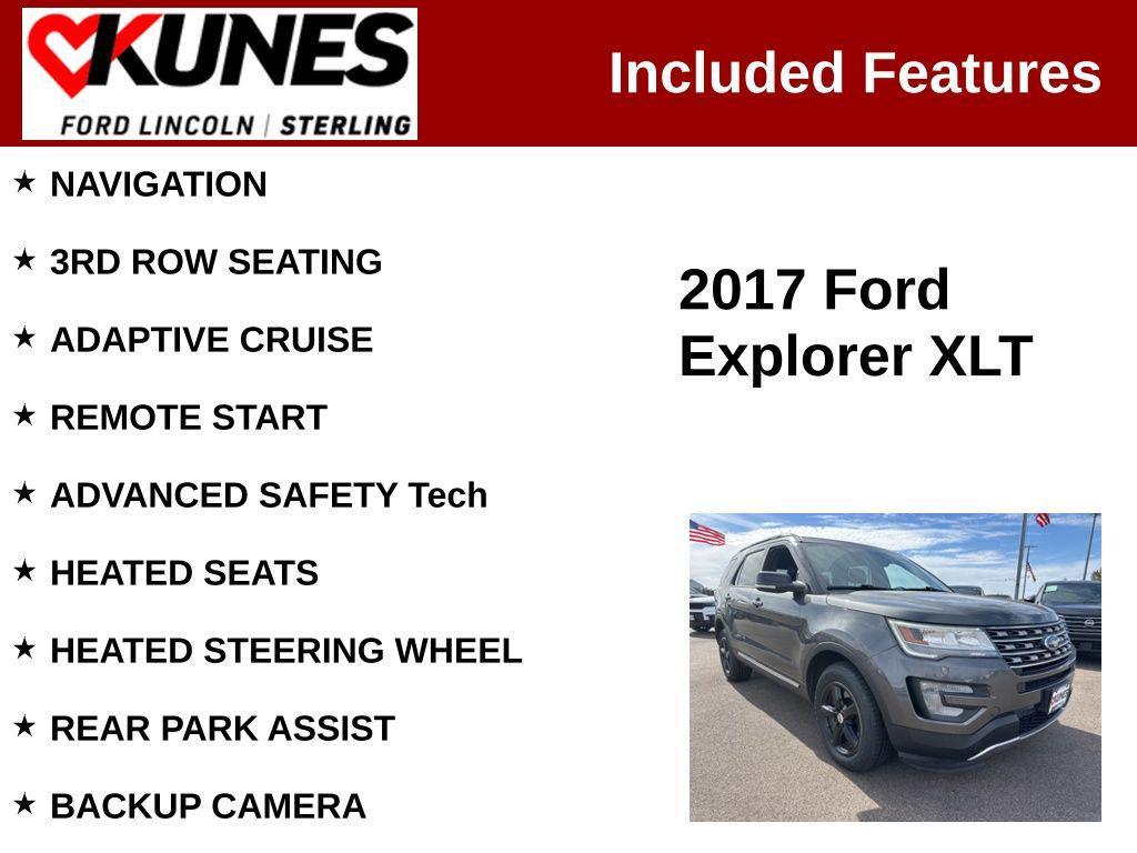 used 2017 Ford Explorer car, priced at $13,123