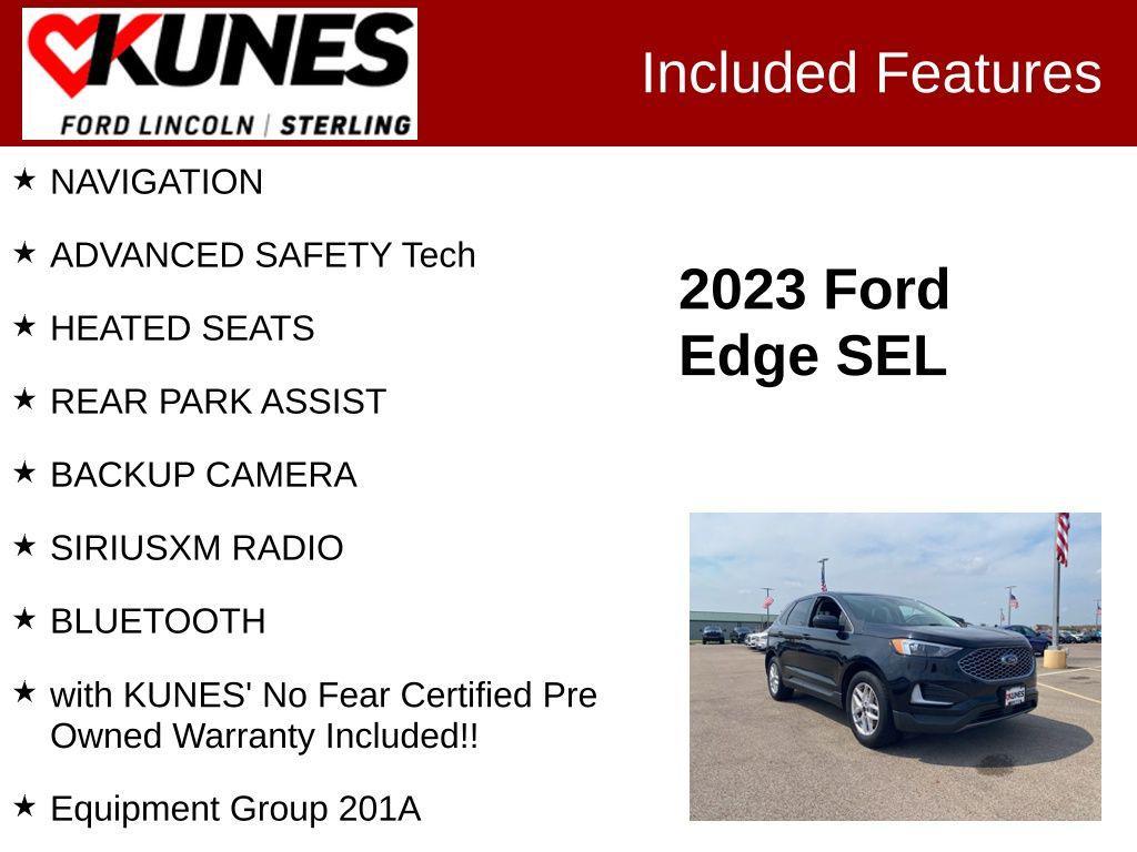 used 2023 Ford Edge car, priced at $24,494