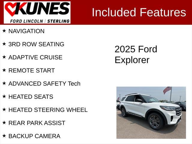 new 2025 Ford Explorer car, priced at $46,172