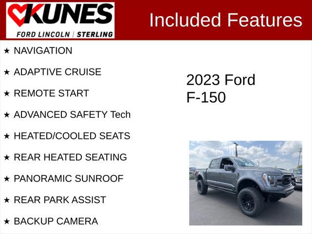 new 2023 Ford F-150 car, priced at $87,995