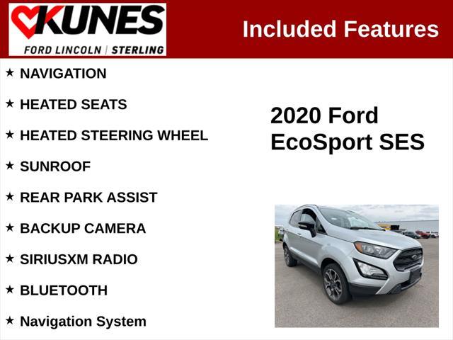 used 2020 Ford EcoSport car, priced at $13,876