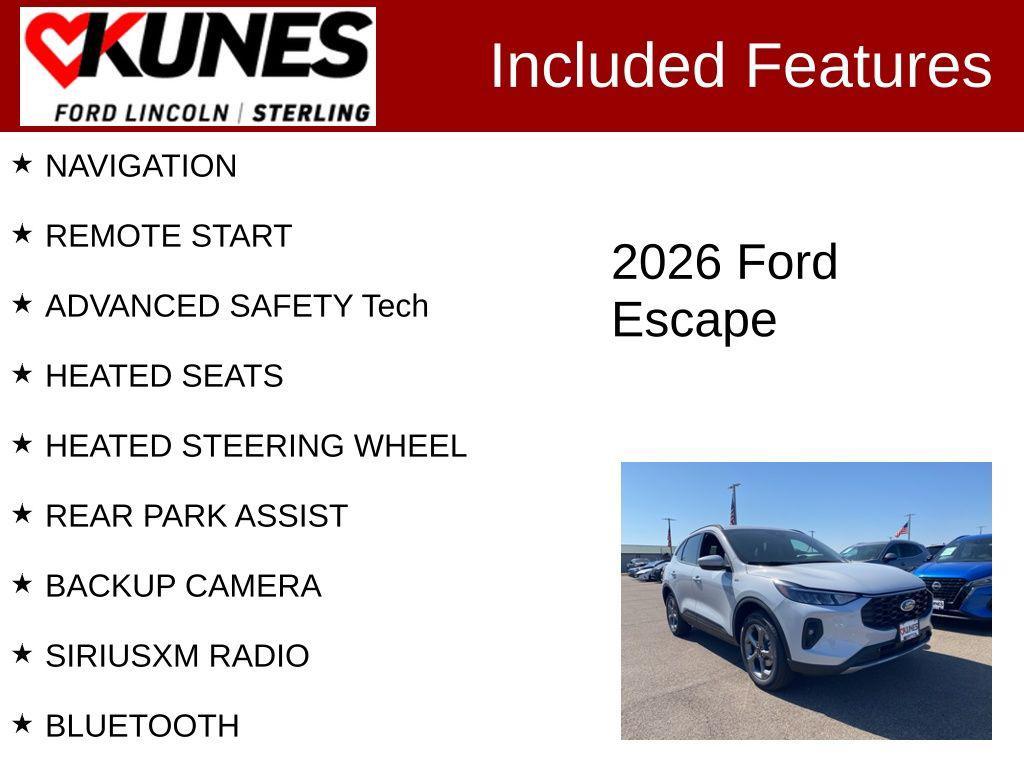 new 2026 Ford Escape car, priced at $34,688
