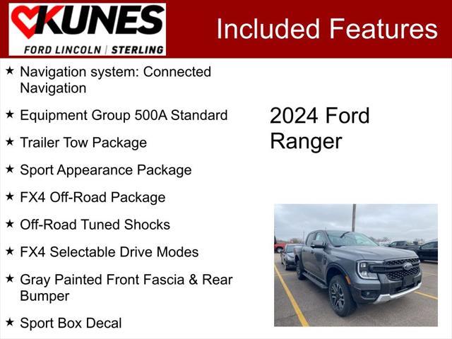 new 2024 Ford Ranger car, priced at $51,162