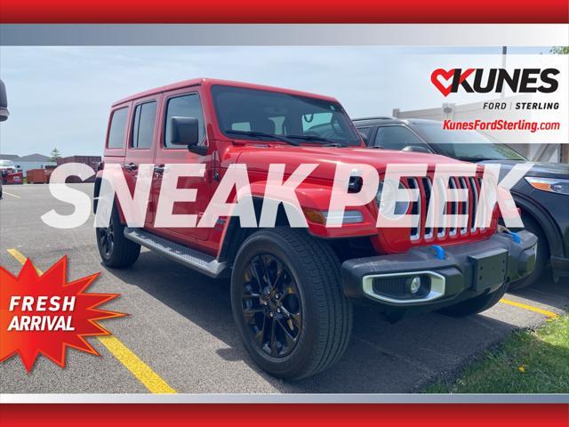 used 2022 Jeep Wrangler Unlimited car, priced at $41,646