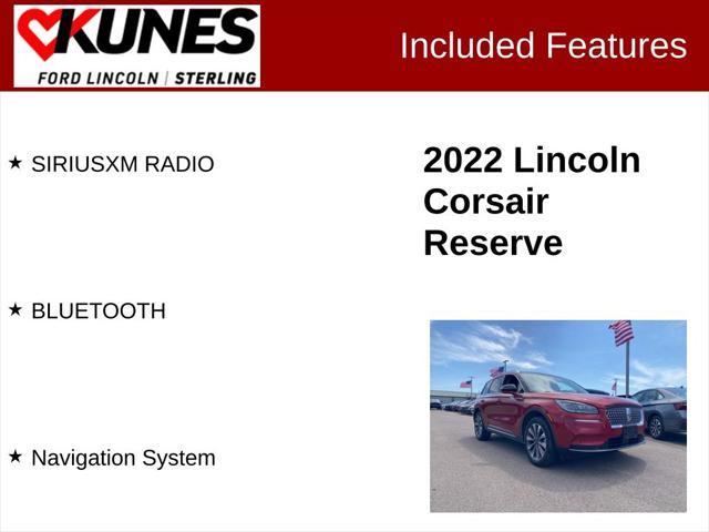 used 2022 Lincoln Corsair car, priced at $32,872