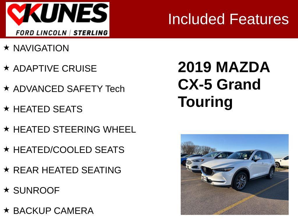 used 2019 Mazda CX-5 car, priced at $18,422
