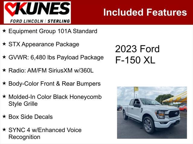 used 2023 Ford F-150 car, priced at $35,049