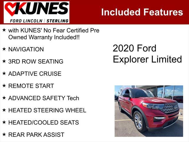 used 2020 Ford Explorer car, priced at $23,388