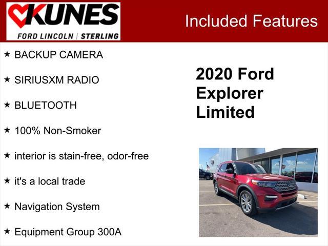 used 2020 Ford Explorer car, priced at $25,622