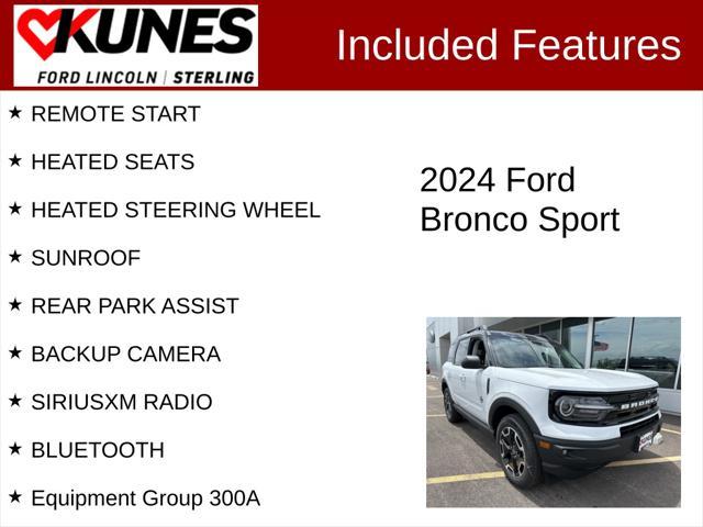 new 2024 Ford Bronco Sport car, priced at $35,271