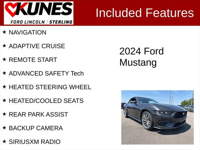 new 2024 Ford Mustang car, priced at $45,748