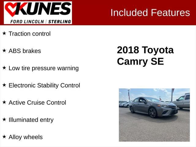 used 2018 Toyota Camry car, priced at $17,899