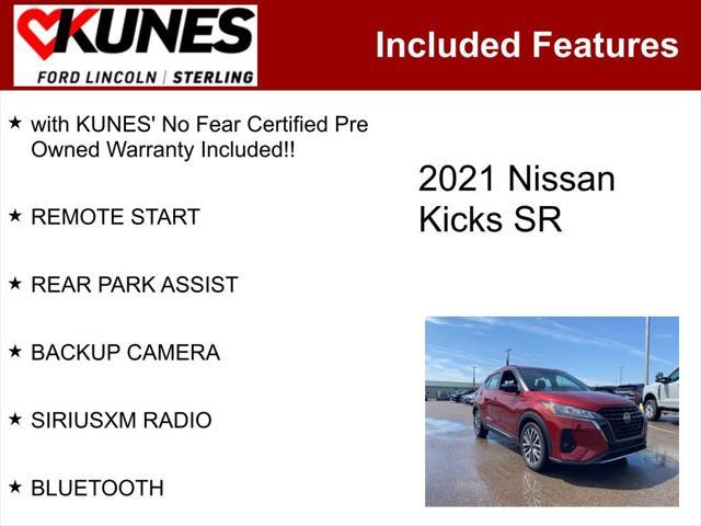 used 2021 Nissan Kicks car, priced at $18,995