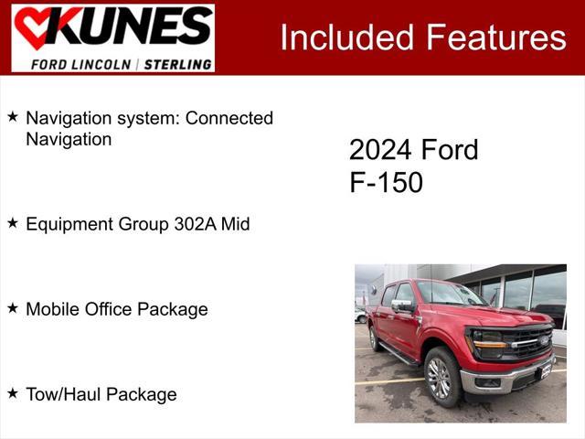 new 2024 Ford F-150 car, priced at $54,035