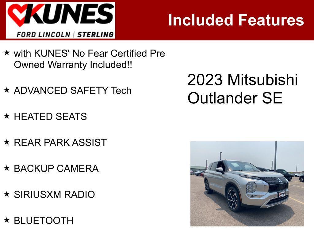 used 2023 Mitsubishi Outlander car, priced at $21,699