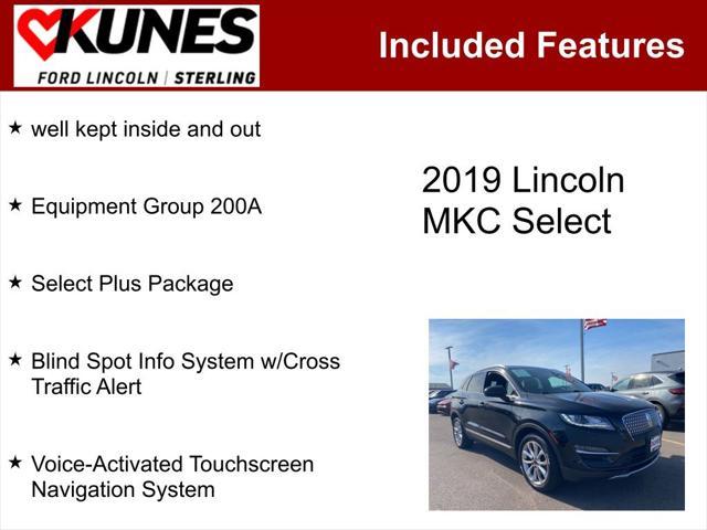 used 2019 Lincoln MKC car, priced at $19,073