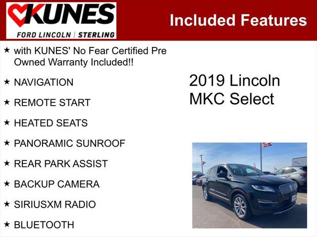 used 2019 Lincoln MKC car, priced at $19,073