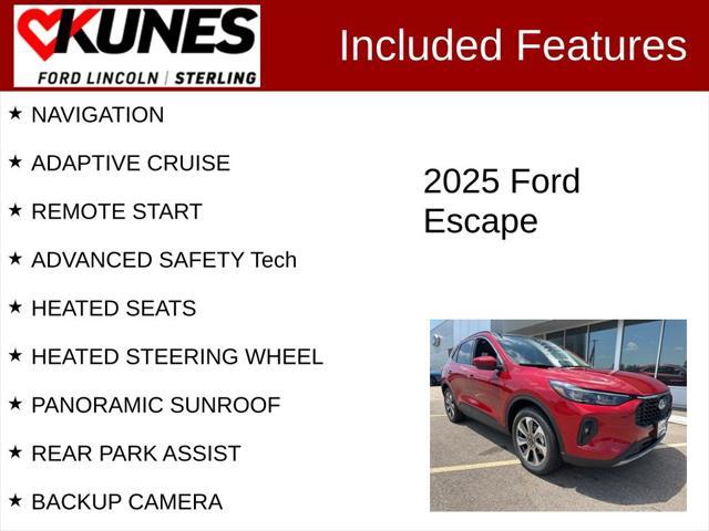 new 2025 Ford Escape car, priced at $36,919