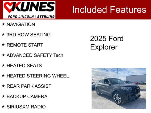 new 2025 Ford Explorer car, priced at $44,912