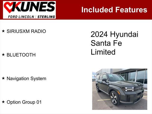 used 2024 Hyundai Santa Fe car, priced at $37,442