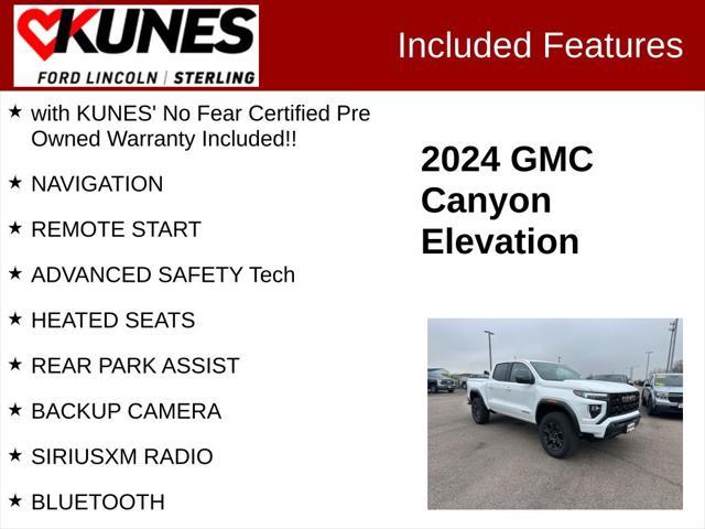 used 2024 GMC Canyon car, priced at $41,318