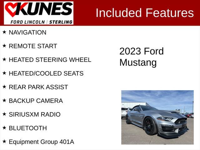 new 2023 Ford Mustang car, priced at $153,140