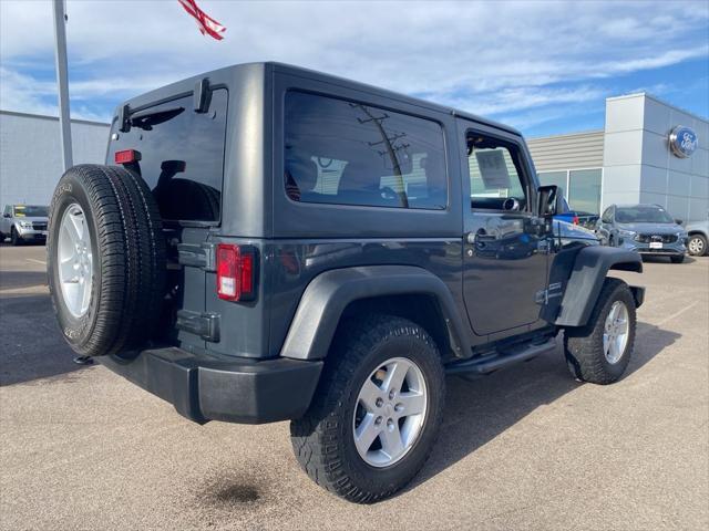 used 2017 Jeep Wrangler car, priced at $12,499