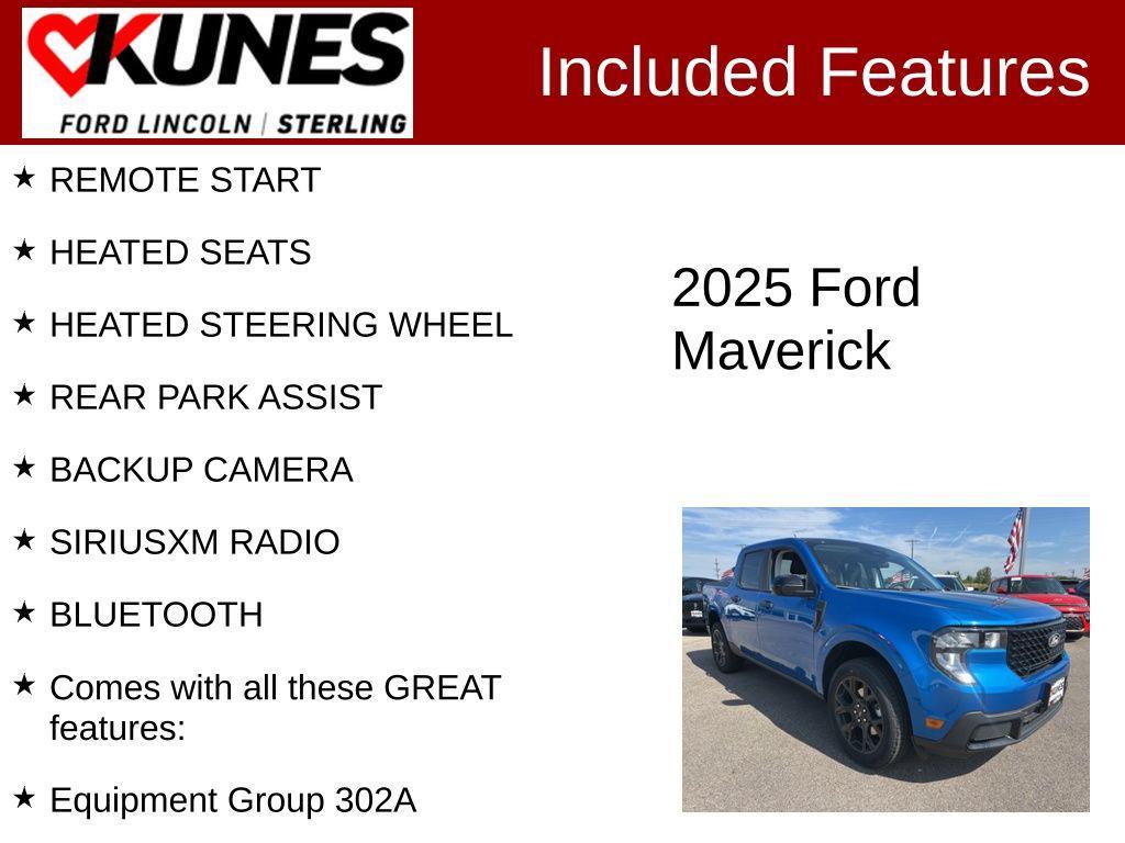 new 2025 Ford Maverick car, priced at $36,540
