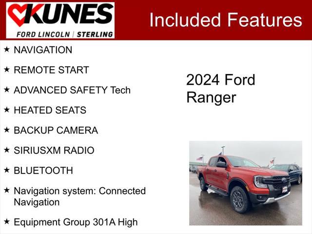 new 2024 Ford Ranger car, priced at $43,230