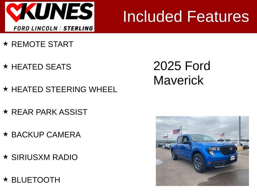 new 2025 Ford Maverick car, priced at $37,990