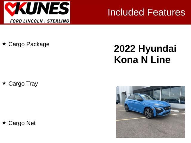 used 2022 Hyundai Kona car, priced at $19,999