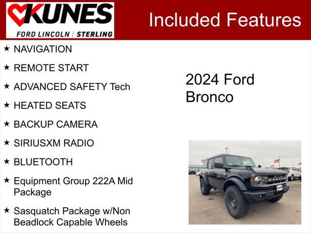 new 2024 Ford Bronco car, priced at $50,354