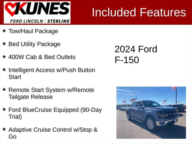 new 2024 Ford F-150 car, priced at $57,250