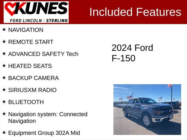 new 2024 Ford F-150 car, priced at $57,250