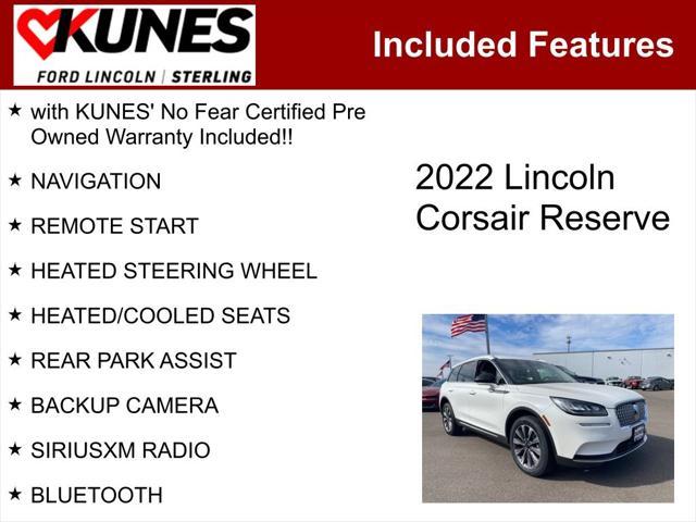 used 2022 Lincoln Corsair car, priced at $29,925