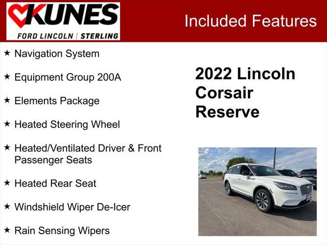 used 2022 Lincoln Corsair car, priced at $29,925