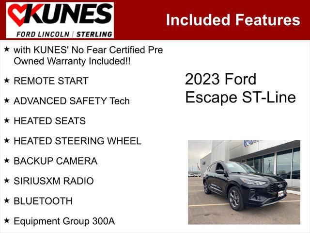 used 2023 Ford Escape car, priced at $21,859