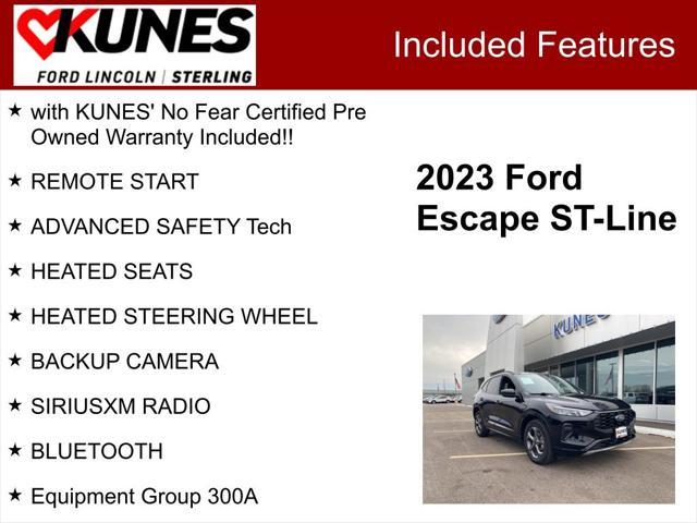 used 2023 Ford Escape car, priced at $22,838