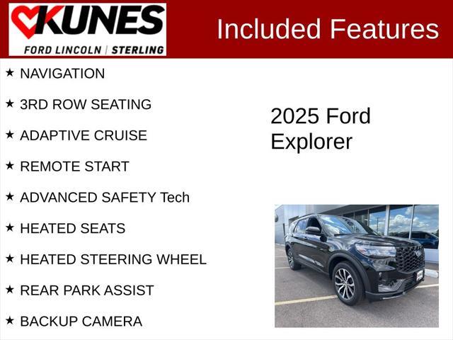 new 2025 Ford Explorer car, priced at $45,114